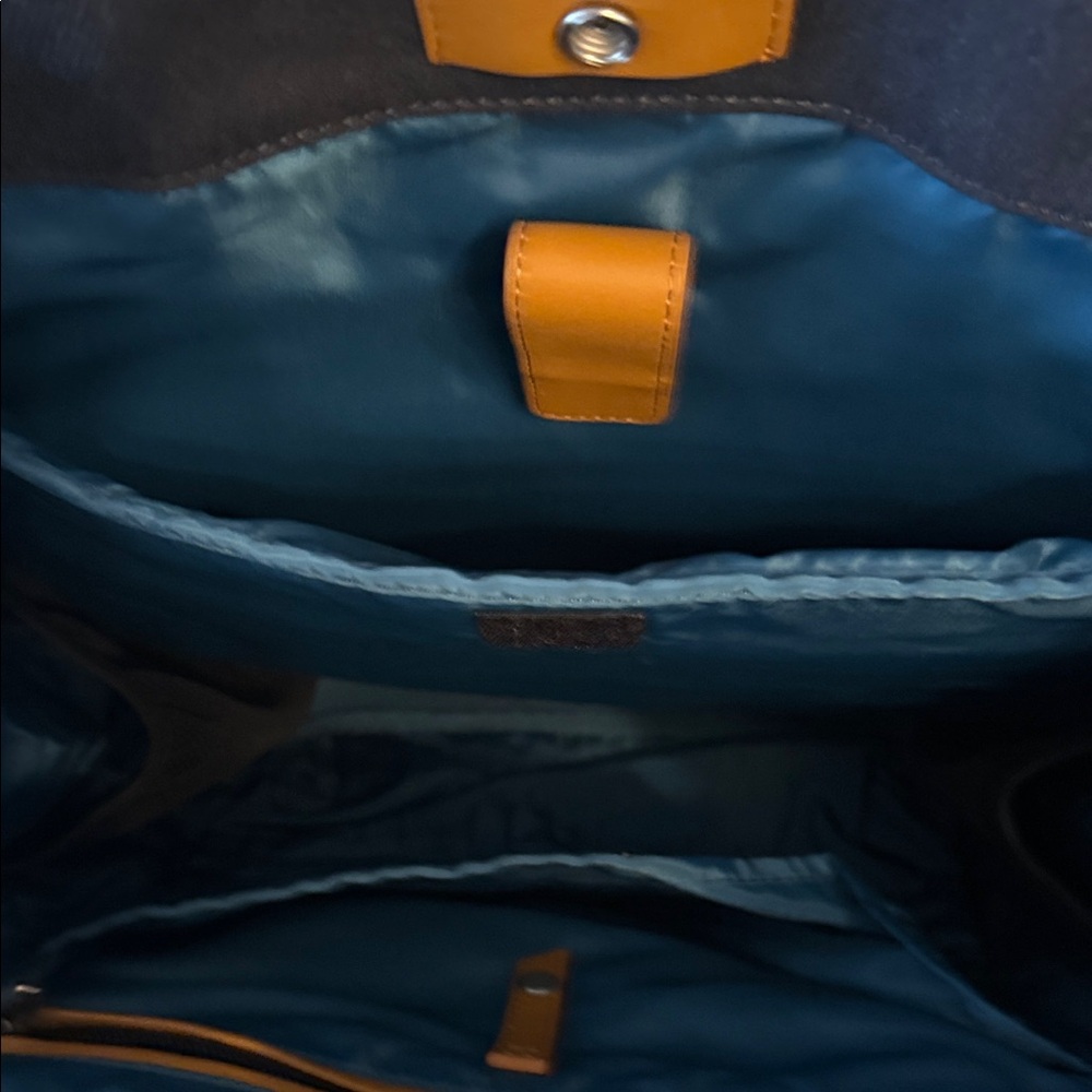 Ted Baker Black and Brown Laptop Bag - Picture 4 of 7